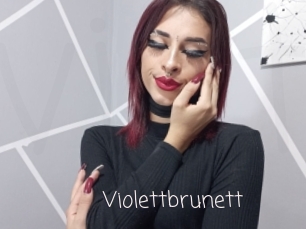 Violettbrunett