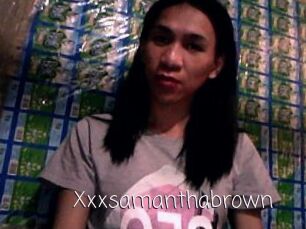 Xxxsamanthabrown